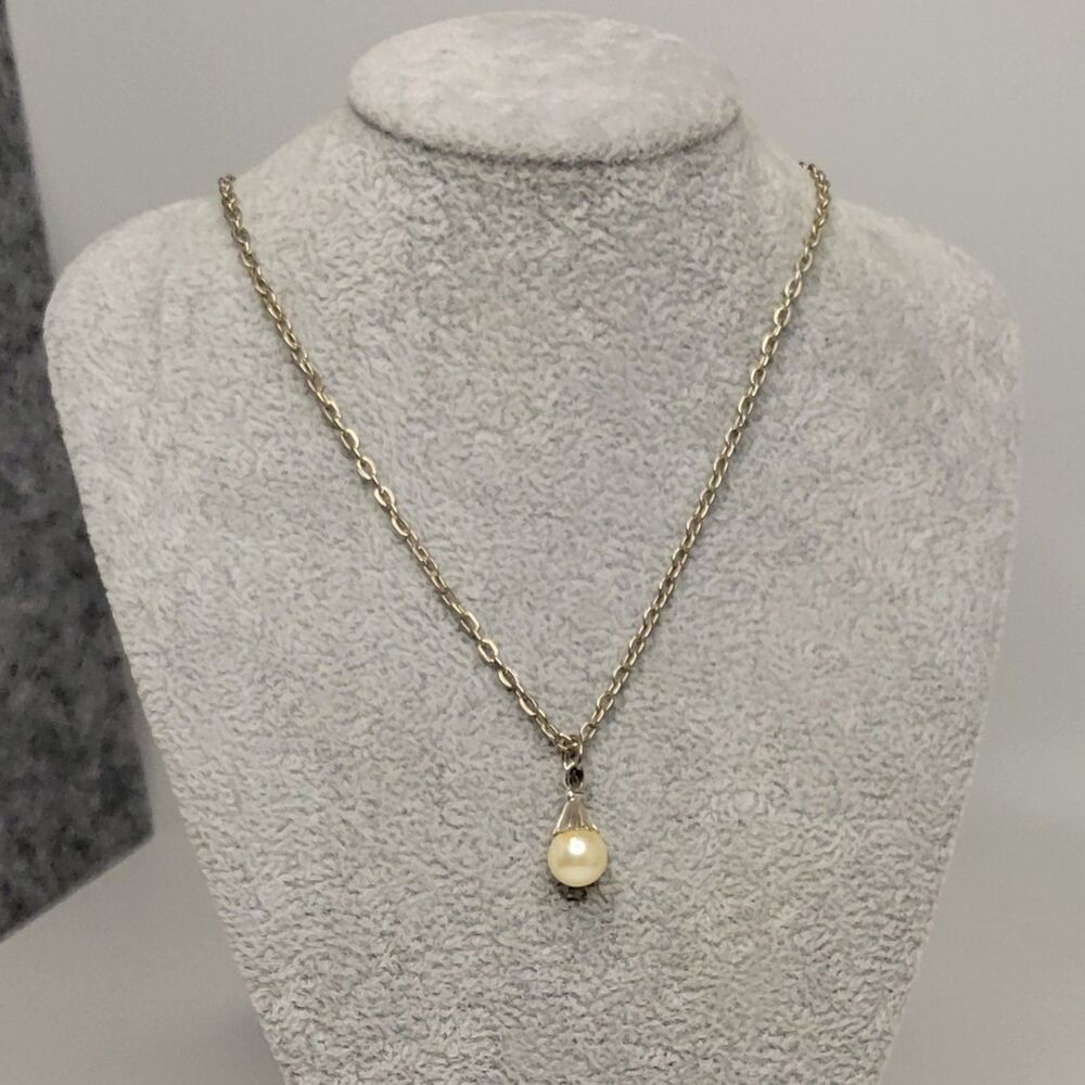 Faux Pearl Necklace